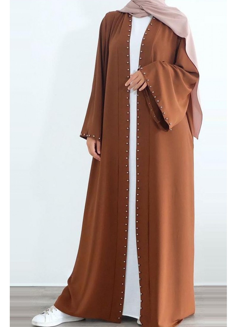 (MOQ 6 PCS) Zaina Plain Abaya