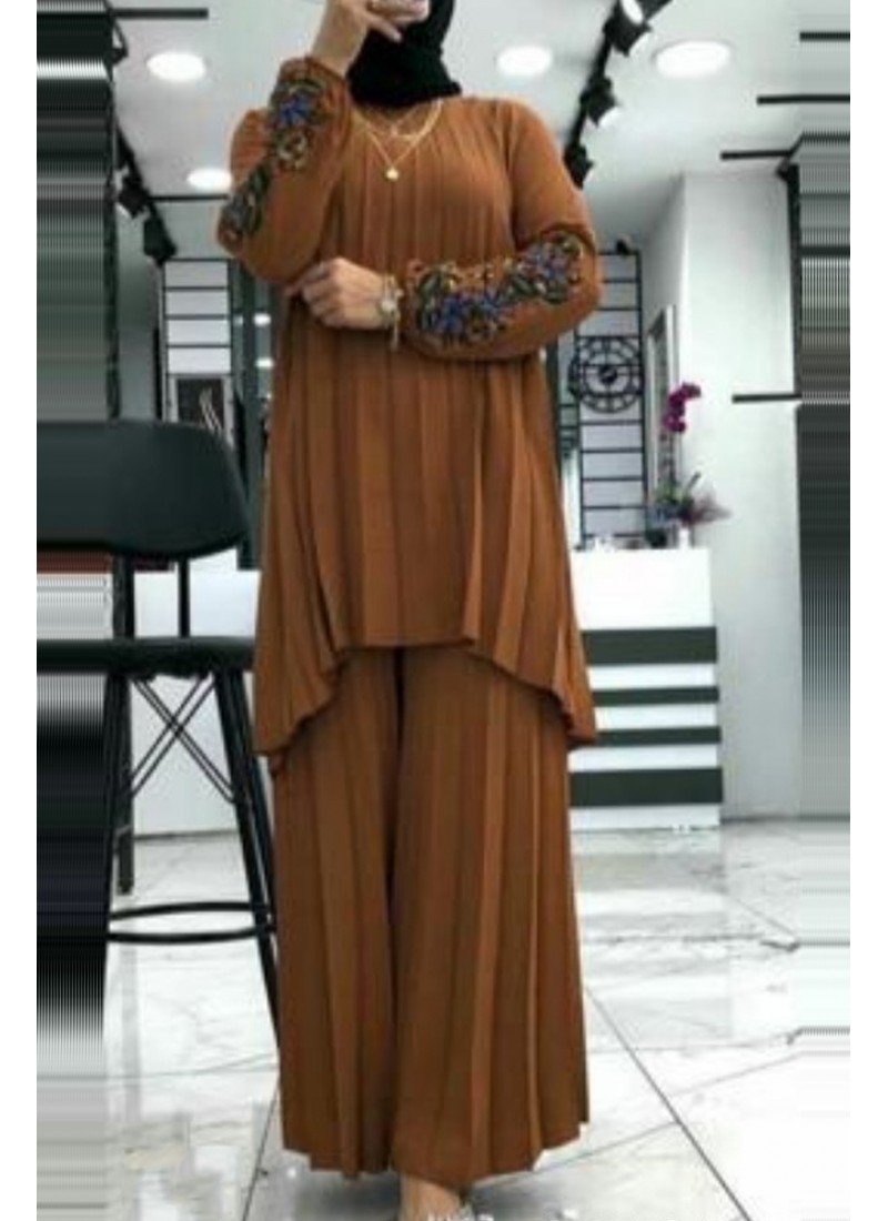 (MOQ 6 PCS) Cairo Emb Abaya