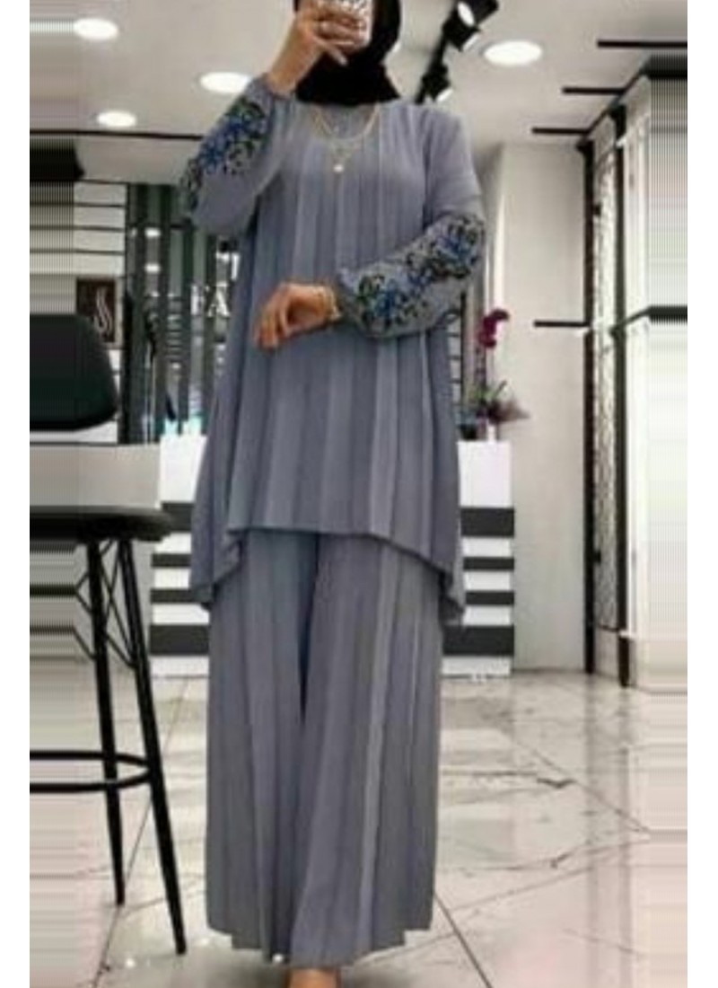 (MOQ 6 PCS) Aaida Emb Abaya