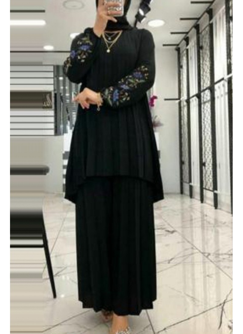 (MOQ 6 PCS) Aaira Emb Abaya