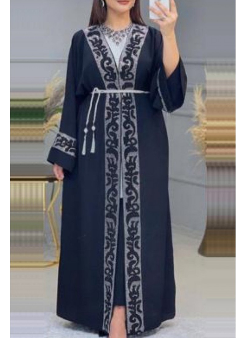 (MOQ 3 PCS) Aalya Stone Abaya