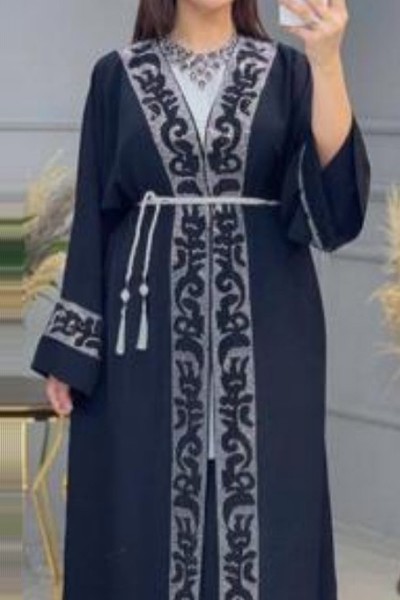 (MOQ 3 PCS) Aalya Stone Abaya