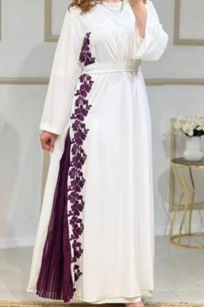 (MOQ 6 PCS) Aani Emb Abaya