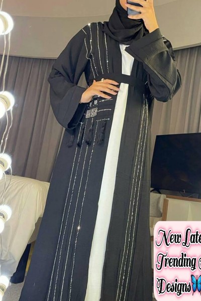 (MOQ 3 PCS) Abla Abaya