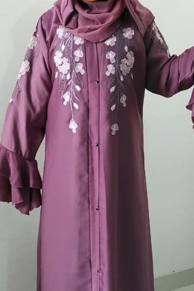  (12 Pieces Set) Magnolia Abaya