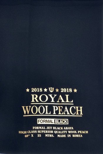 Royal Wool Peach Fabric