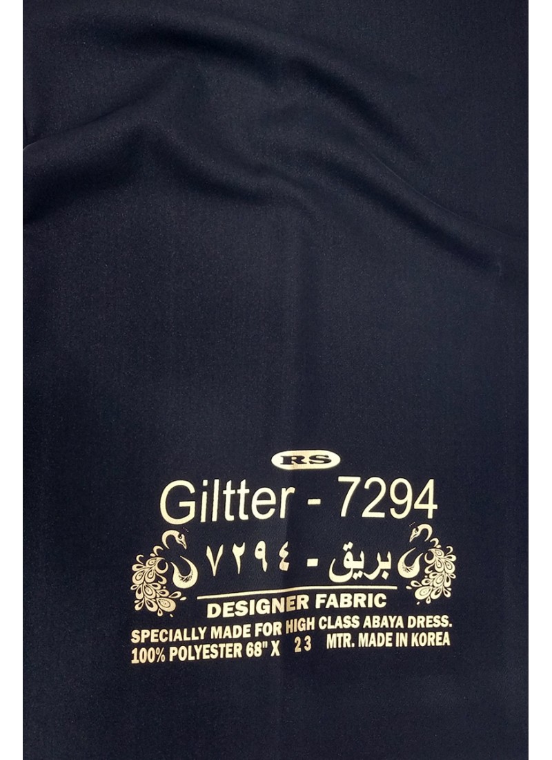 Giltter 7294 Black Fabric