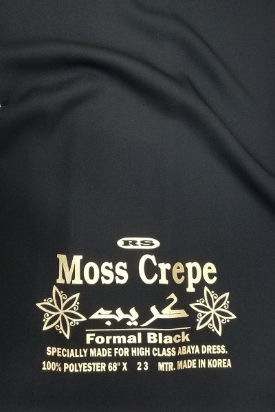 Moss Crepe Formal Fabric