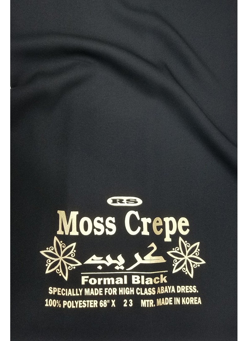 Moss Crepe Formal Fabric