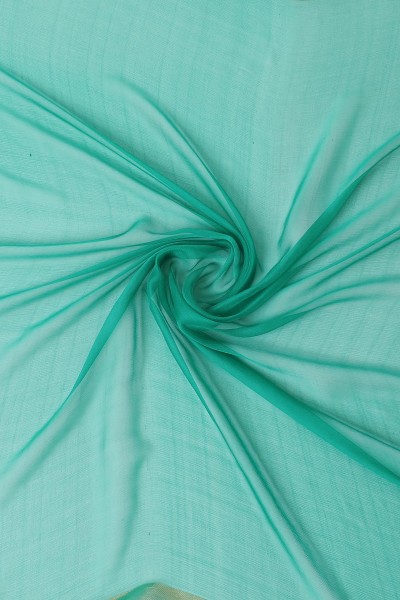 Jade Green Chiffon Fabric