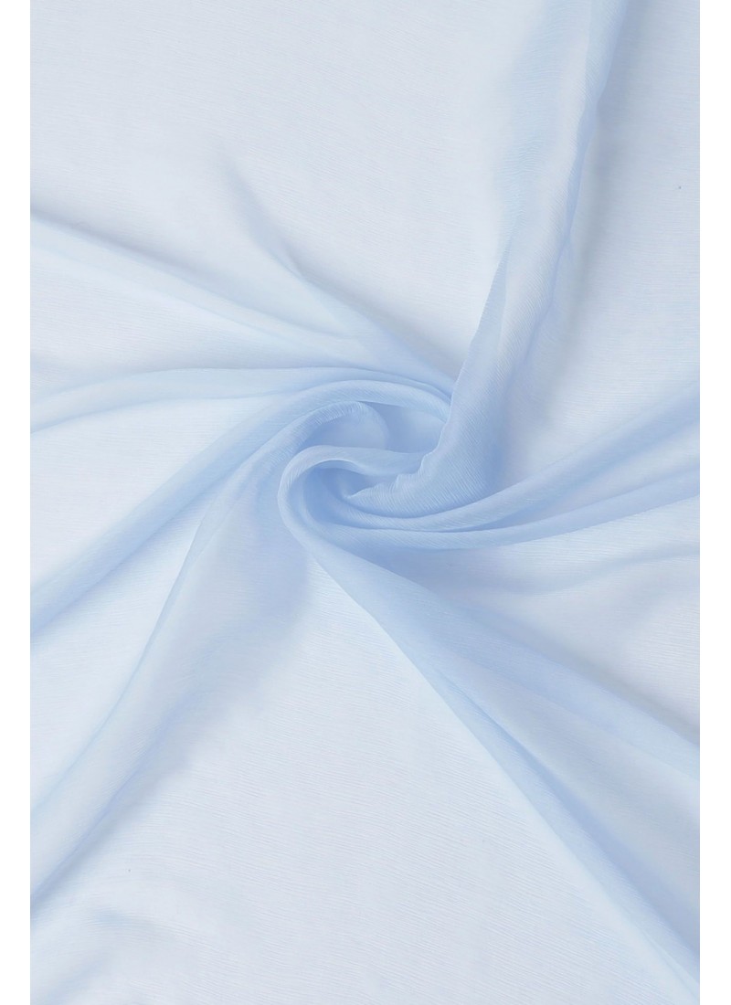 Baby Blue Chiffon Fabric
