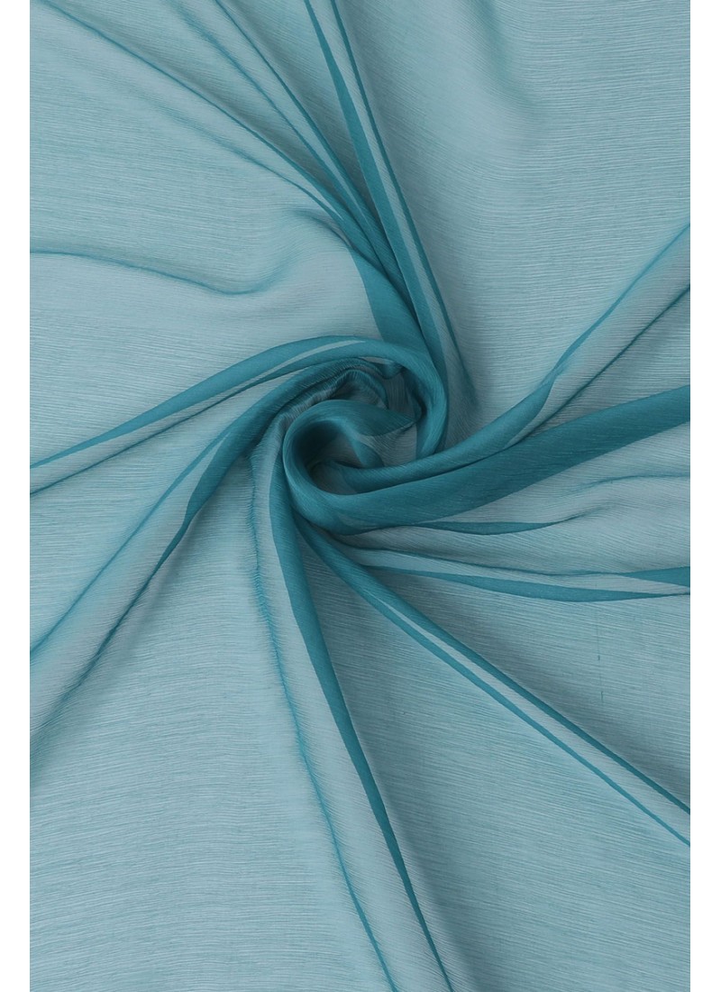 Ocean Green Chiffon Fabric