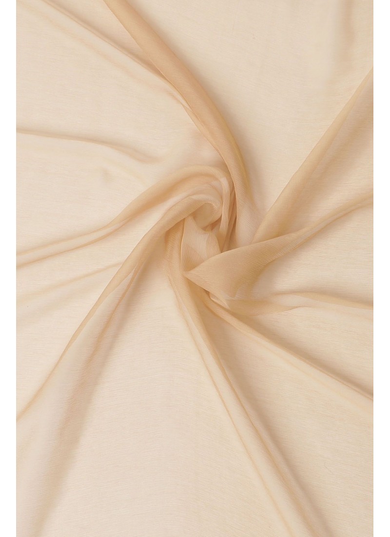 Light Gold Chiffon Fabric