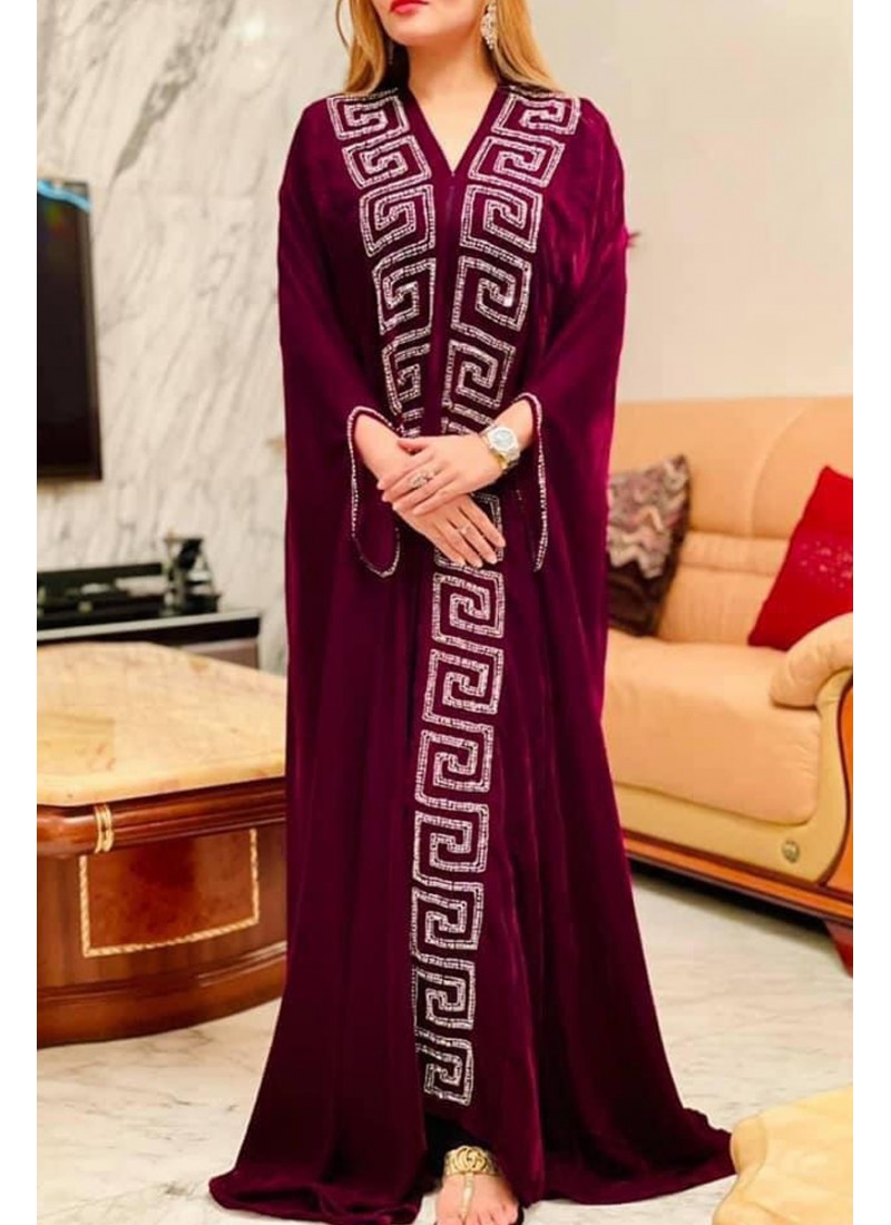 (3 Pieces Set) Zara Stone Abaya