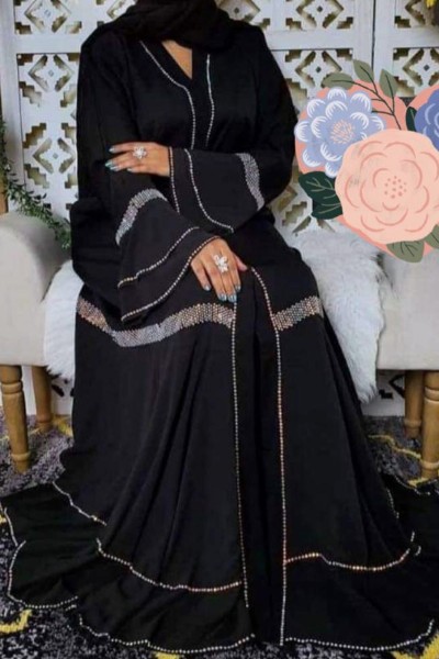 (3 Pieces Set) Adara Abaya