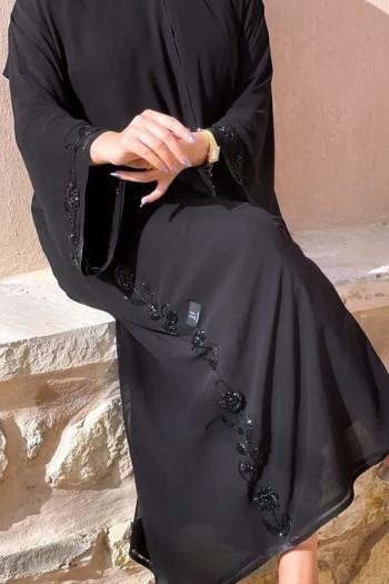 (3 Pieces Set) Badia Abaya