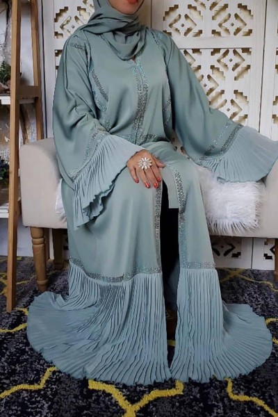 (3 Pieces Set) Naisha Abaya