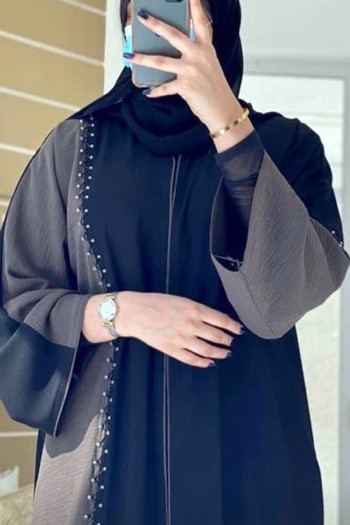 (3 Pieces Set) Noushin Abaya