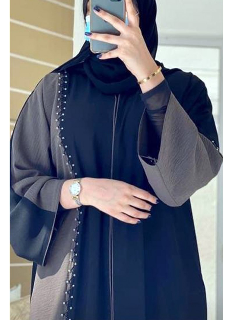 (3 Pieces Set) Noushin Abaya