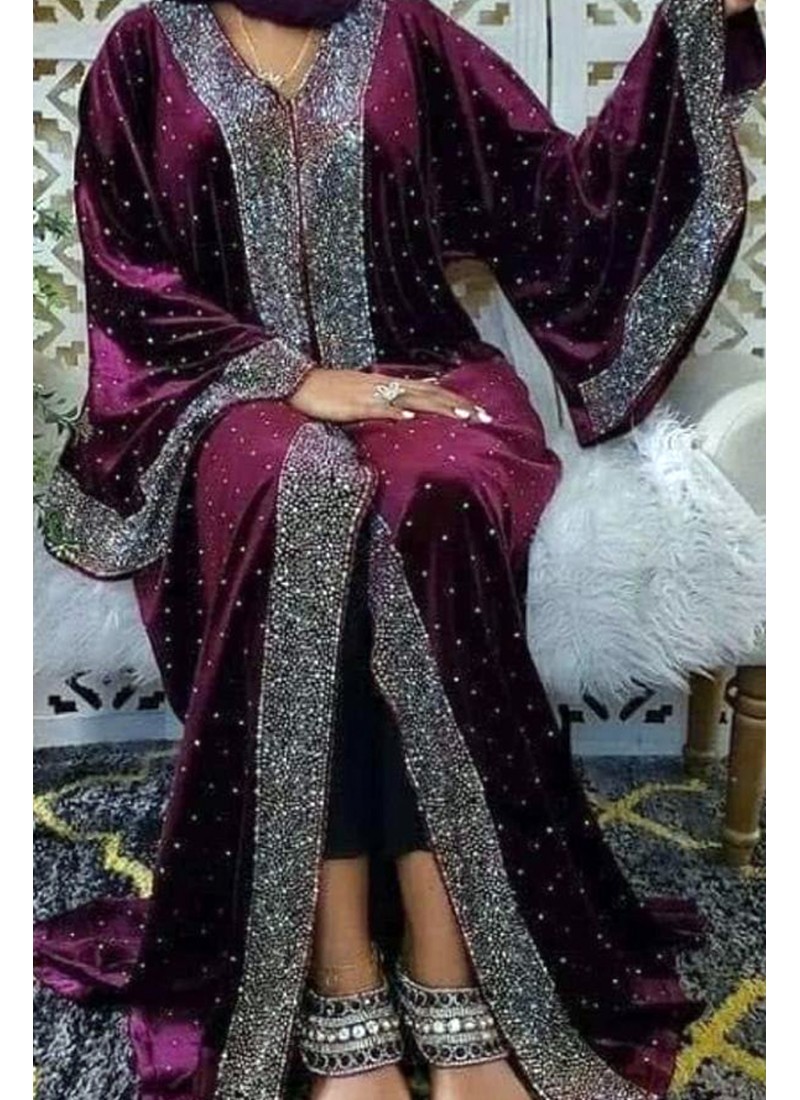 (3 Pieces Set) Omaira Abaya