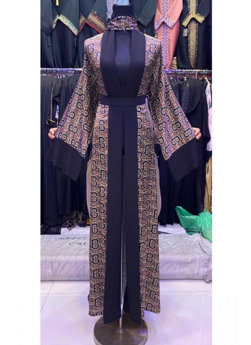 (6 Pieces Set) Jude Print Abaya