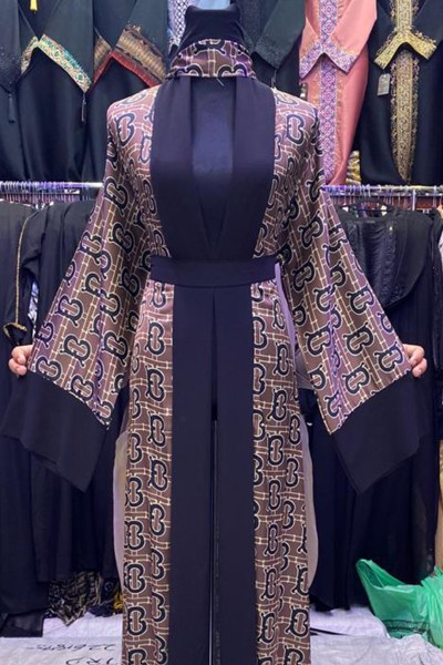 (6 Pieces Set) Jude Print Abaya