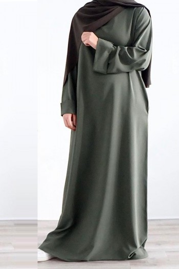 Glossary Plain Abaya 