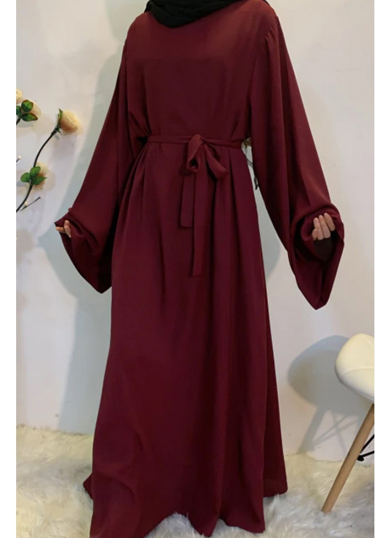 Glitzy Plain Abaya 