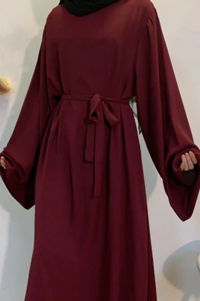 Glitzy Plain Abaya 