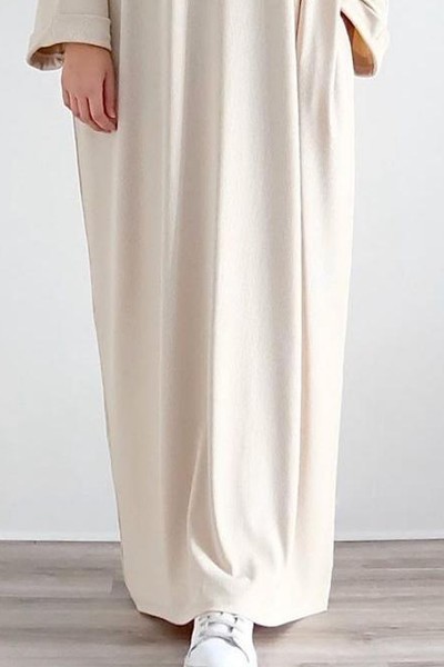 Fashionable Plain Abaya 
