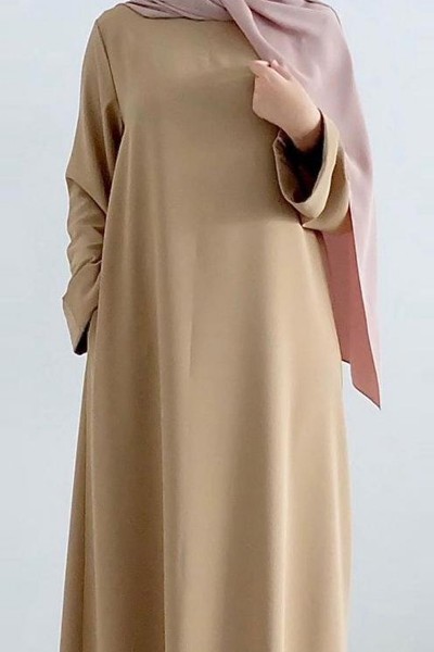 Colored Front Close Abaya