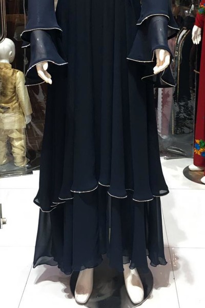  (3 Pieces Set) Scruffy Abaya