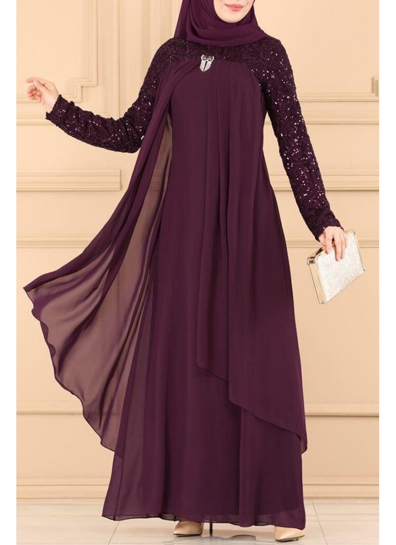 (6 Pieces Set) Averi Abaya