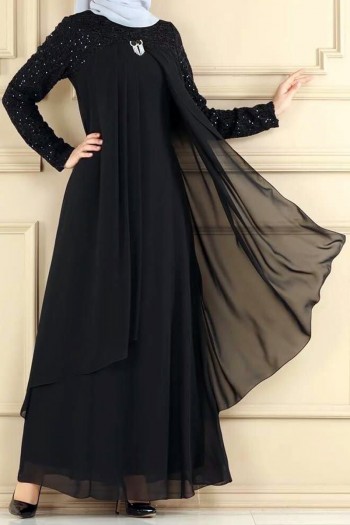 (6 Pieces Set) Hedwig Abaya