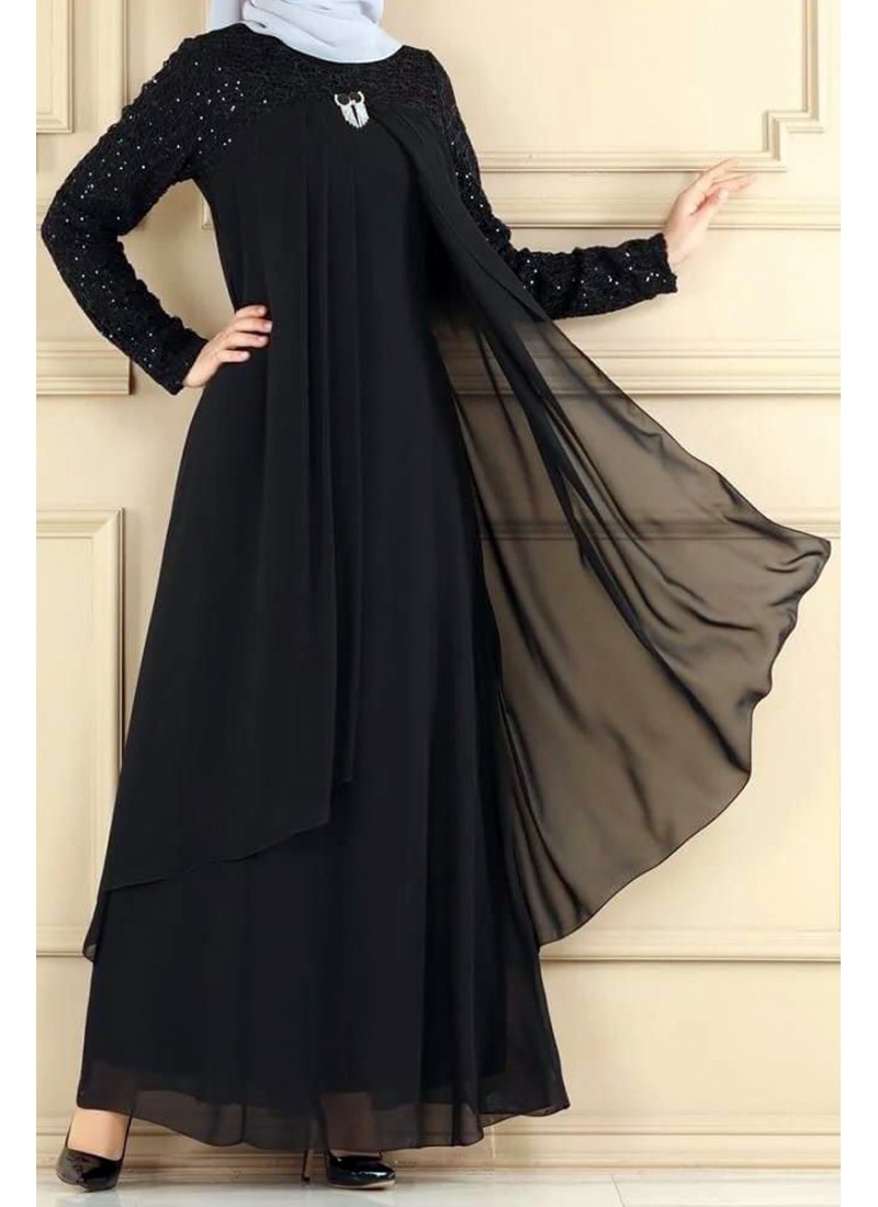 (6 Pieces Set) Hedwig Abaya