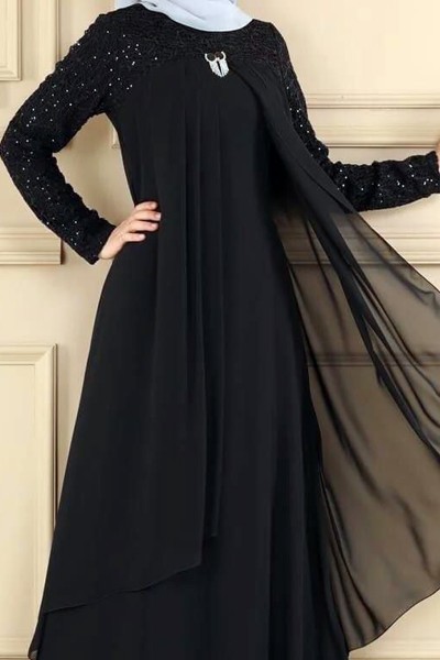 (6 Pieces Set) Hedwig Abaya