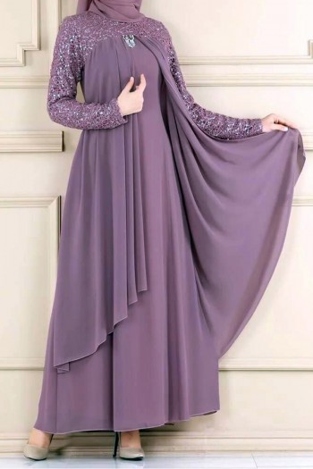 (6 Pieces Set) Diva Abaya