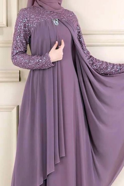 (6 Pieces Set) Diva Abaya