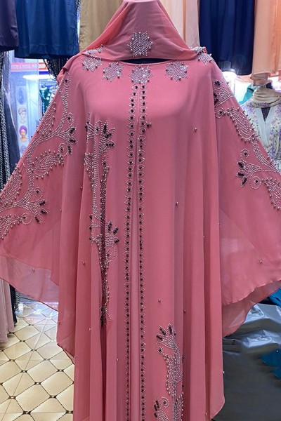 (MOQ 6 PCS) Ashley Aroosa Abaya