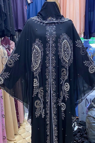 (MOQ 6 PCS) Aubree Aroosa Abaya