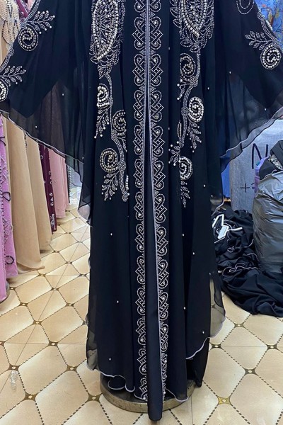 (MOQ 6 PCS) Aubree Aroosa Abaya