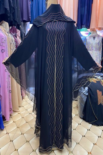 (MOQ 6 PCS) Kiara Aroosa Abaya