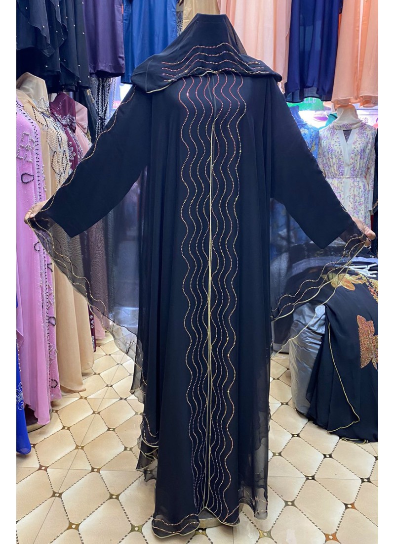 (MOQ 6 PCS) Kiara Aroosa Abaya