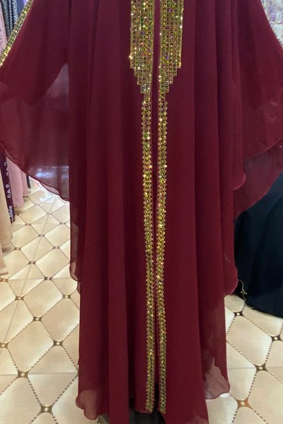 (MOQ 6 PCS) Layla Aroosa Abaya