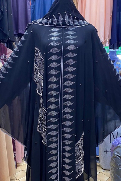 (MOQ 6 PCS) Leah Aroosa Abaya