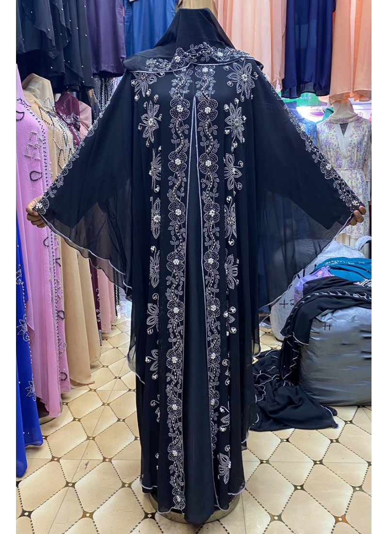 (MOQ 6 PCS) Lydia Aroosa Abaya