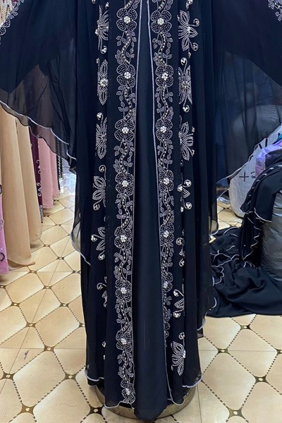 (MOQ 6 PCS) Lydia Aroosa Abaya