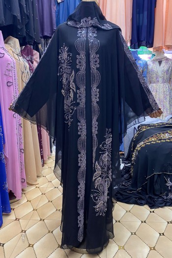 (MOQ 6 PCS) Nevaeh Aroosa Abaya