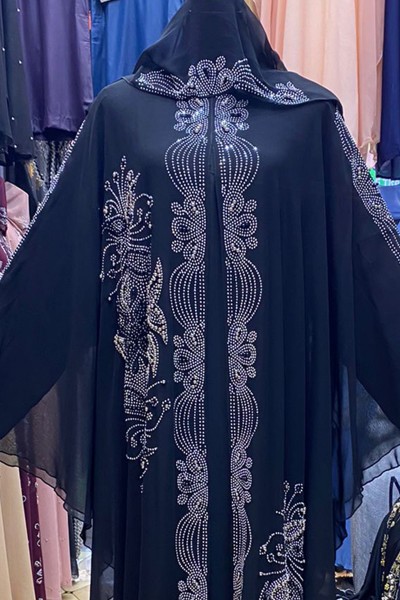 (MOQ 6 PCS) Nevaeh Aroosa Abaya