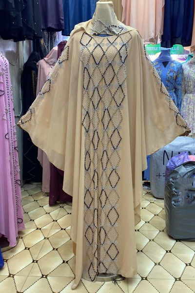 (MOQ 6 PCS) Nicole Aroosa Abaya